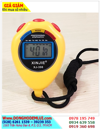 XINJIE XJ-398, Đồng hồ Bấm giờ/Bấm giây thể thao XINJIE XJ-398 chính hãng /Bảo hành 01 tháng (01 đổi 1)